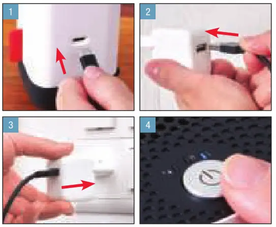 BONECO Aroma Diffuser and Ionizer - SET-UP