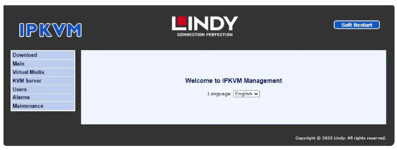 LINDY 39416 KVM over IP Access DVI-I USB and PS-2 5