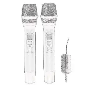 VAJESTIC-B089QLX5KX-MIC-720W-Pair-Of-Wireless-Uhf-Microphones-with-Rechargeable-Receiver-product