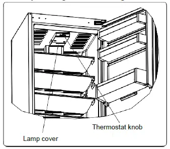 HELKAMA HJA396F 60cm Refrigerator fig 5