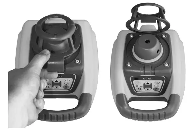 Nail Hole – allows you to hang the wall mount onto a nail or screw. - HV101