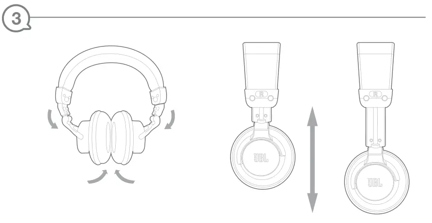 JBL Bassline Adjustable EARPADS