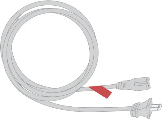 ARRIS DG2460 - Power cord