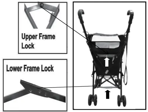 Fold the stroller