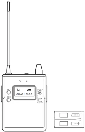 ANLEON S3 Wireless In-Ear Monitor System Quick-start guide