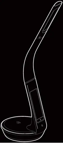 Crane U8Q10A LED Table Lamp