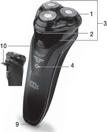 beurer HR 8000 - Device Description 1