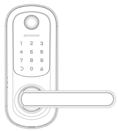 HARFO A02 5 in 1 Smart Door Lock