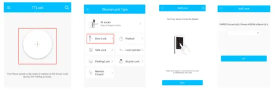 HARFO A02 5 in 1 Smart Door Lock - Register2