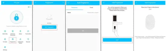 HARFO A02 5 in 1 Smart Door Lock - Register20