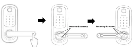 HARFO A02 5 in 1 Smart Door Lock - fig1