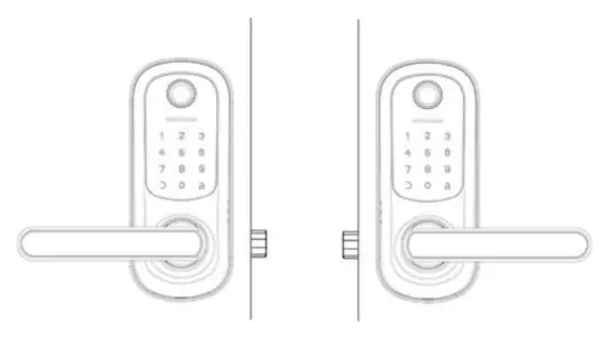 HARFO A02 5 in 1 Smart Door Lock - fig2