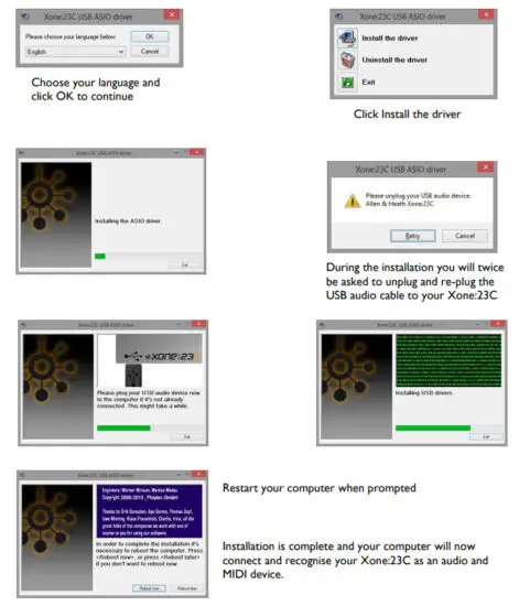 ALLEN HEATH XONE 23C DJ Mixer Plus Internal Soundcard - figure 9