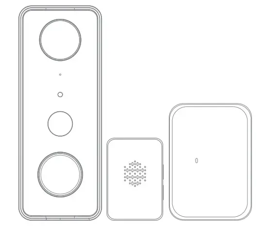 HULIAN SDB Low Power Intelligent AC Video Doorbell