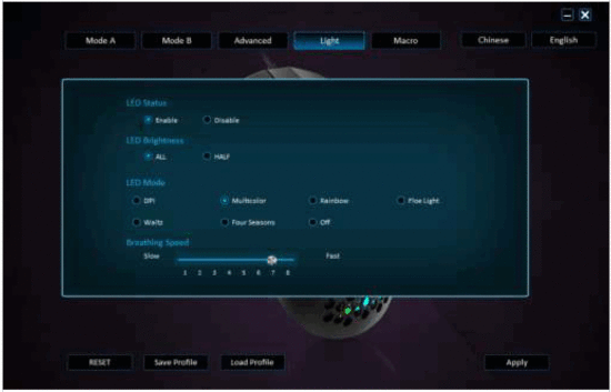 HXSJ X600 RGB Lighting Programming Gaming Mouse - Fig 5