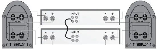 mission QX 1 Rosewood Bookshelf Speakers - figure 3