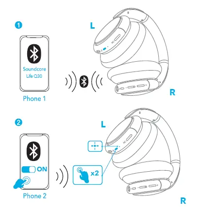 soundcore Q30 New Generation of Active Noise Cancelling Headphones -fig 4
