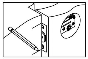 LOCKSTATE OE 550DB 626 WiFi Electronic Deadbolt Lock - Strike