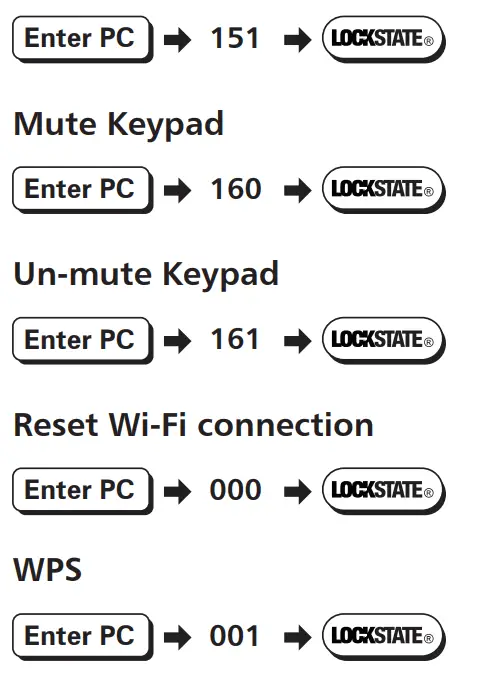 LOCKSTATE OE 550DB 626 WiFi Electronic Deadbolt Lock - single user code 4