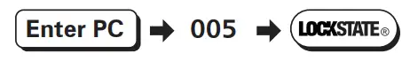 LOCKSTATE OE 550DB 626 WiFi Electronic Deadbolt Lock - single user code2