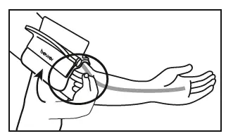 attaching the cuff 3