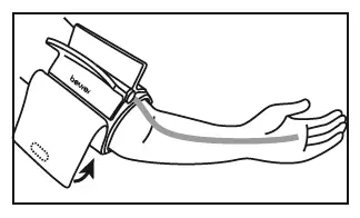 attaching the cuff 4