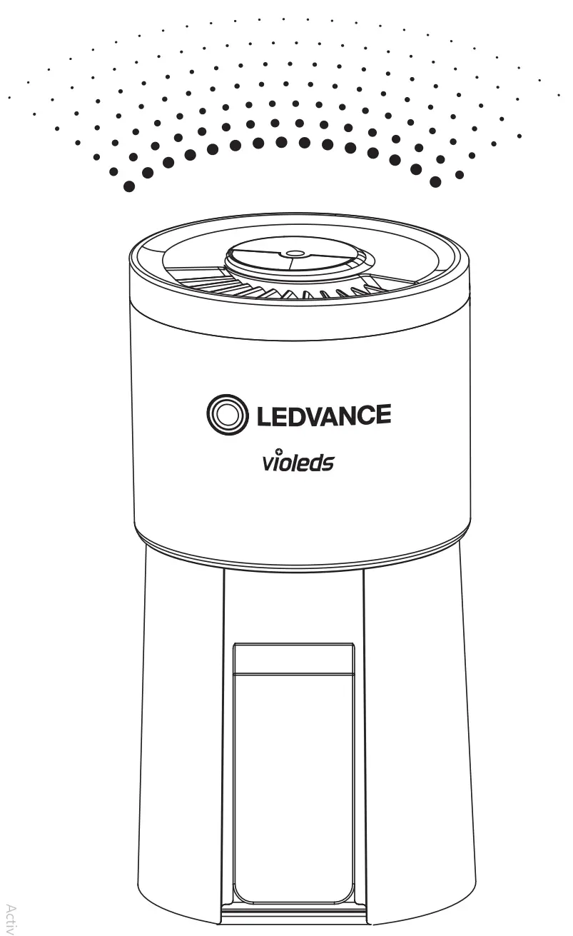 LEDVANCE UVC LED HEPA AIR PURIFIER USB