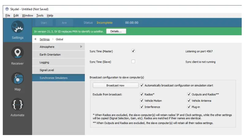 orolia Skydel RTCM Simulation Plugin Software FIG 4