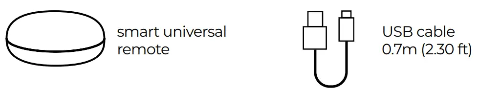 globe 50279 Smart Wi-Fi Universal Remote - THE BOX
