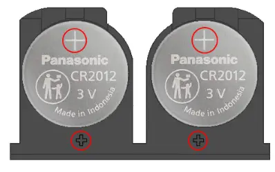 INGICS iBS06 Card Beacon - Change the new batteries.