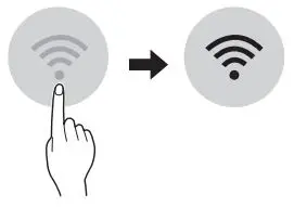 LG LW8022IVSM 8000 BTU Smart Window Air Conditioner Owner's Manual - Connect your smartphone to the wireless router