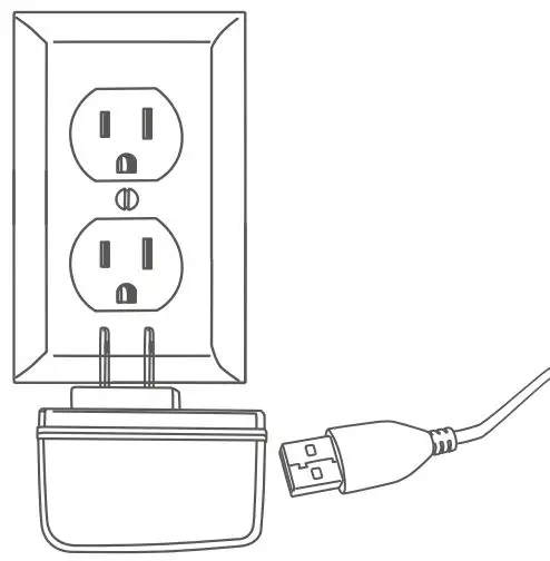 FIG 10 Powering the Camera Unit