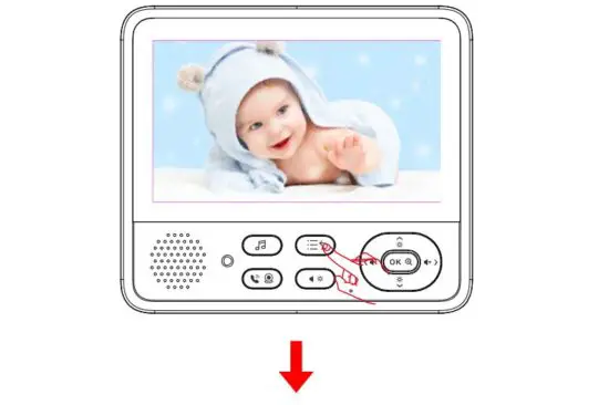 FIG 13 Access receiver menu