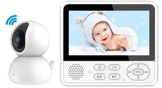 GOSCAM 8217KP 2.4GHz Digital Wireless Baby Monitor