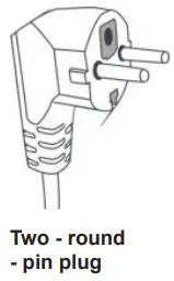 Gallet FMOE222B Microwave Oven - pin plug