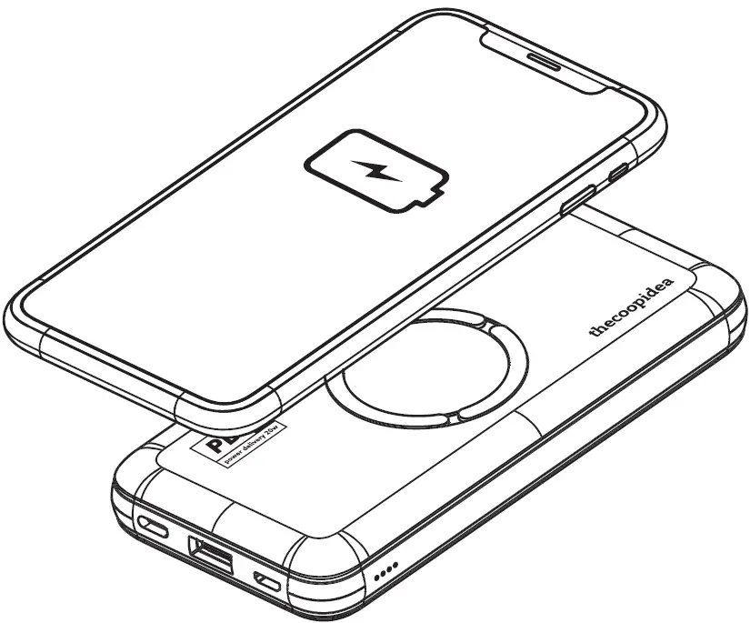 thecoopidea PD20W 15W Wireless 10000mAh Powerbank 03