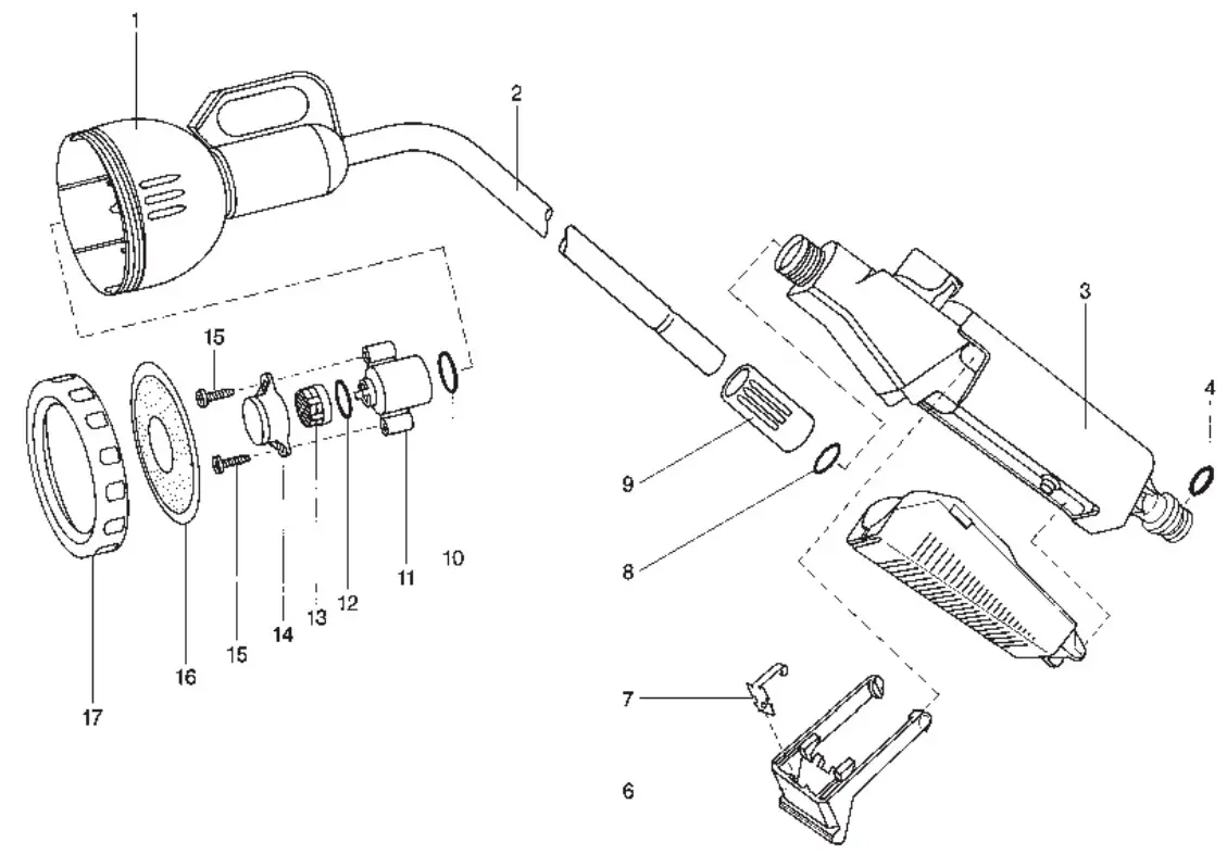 GARDENA Perlator Bubble Jet Adapter - figure 1