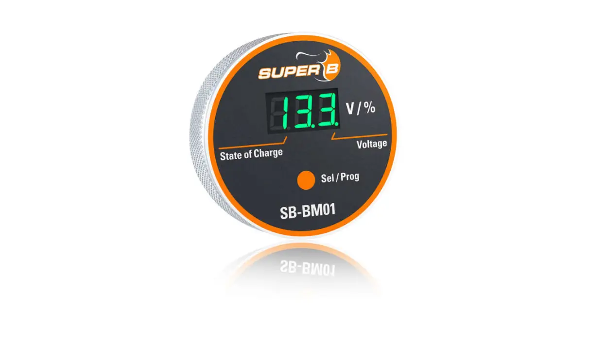 Super-b Bm01 Display Voltage Charge Level User Manual