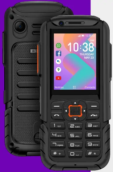 BLU T570 Green Tank Mega Rugged Feature Phone - 13