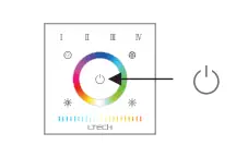 LTECH-EX5S-RGBCW-LED-Strip-Touch-Panel-fig-14