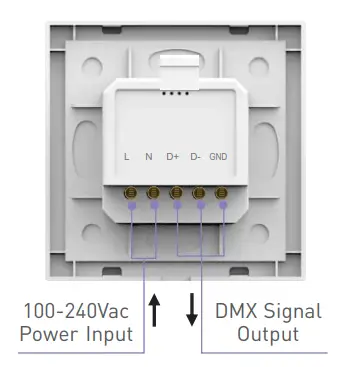 LTECH-EX5S-RGBCW-LED-Strip-Touch-Panel-fig-5