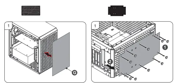 COOLLER MASTER Q300L MASTERBOX Mini Tower PC Case - Fig 14