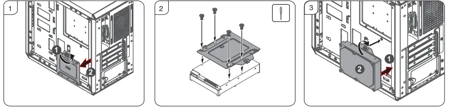 COOLLER MASTER Q300L MASTERBOX Mini Tower PC Case - Fig 7