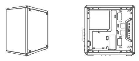 COOLLER MASTER Q300L MASTERBOX Mini Tower PC Case - Fig