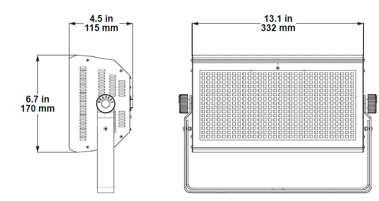 CHAUVET-DJ-Shocker-Panel-480-LED-Strobe-FIG-2