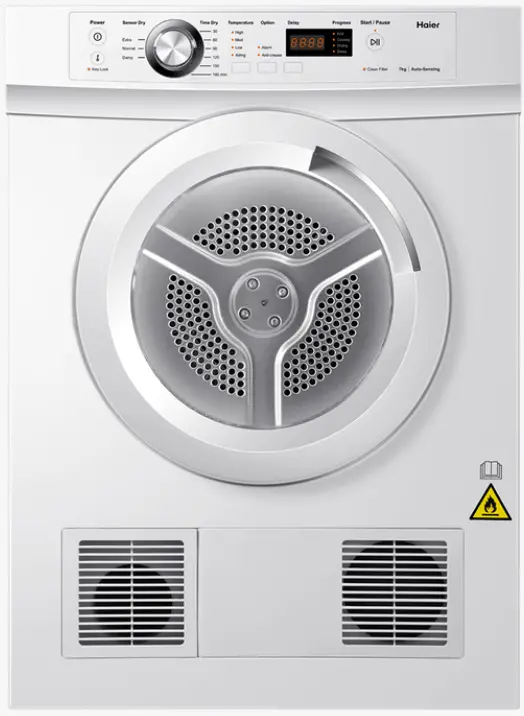 Haier-HDV70E1-7kg-Sensor-Vented-Dryer-PRODUCT