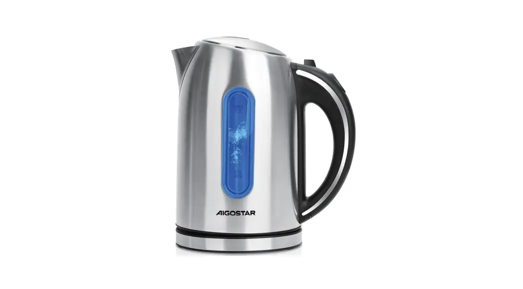 Aigostar 300104cea Stainless Steel Electric Kettle Instruction Manual