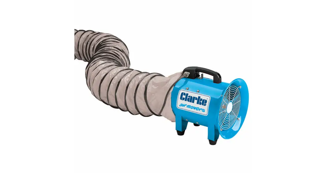 Clarke Cam200b 8 Inch Portable Ventilator Air Mover Instruction Manual