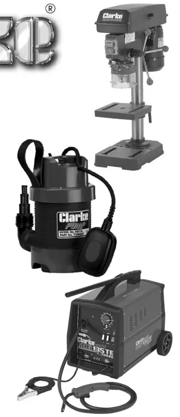 Clarke CAM200B 8 Inch Portable Ventilator Air Mover - Figure 5