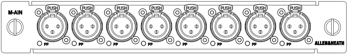ALLEN HEALTH DX32 Audio Rack Expander B1